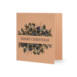 Gift Card Christmas Composition Eco 100% Recycled